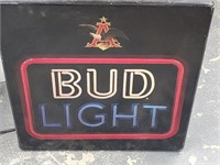 Bud Light Advertising light.