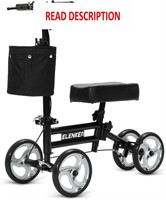 $110  Adjustable Steerable Knee Scooter  Black
