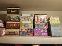 Shelf Contents, Photo Shoe Storage Boxes