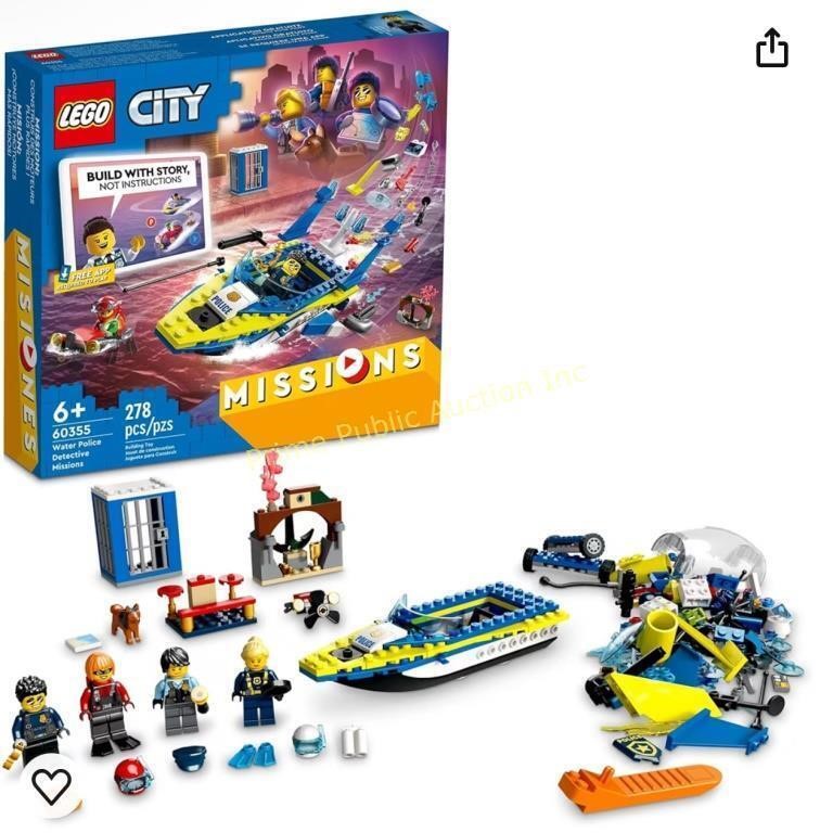 LEGO $40 Retail City Water Police Detective