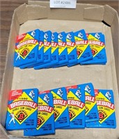 15 NOS PACKAGES OF 1990 BOWMAN BASEBALL CARDS