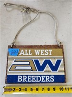 All West Breeders Sign