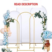 $102  Metal Arch Backdrop Stand Set (4ft/5ft/6ft)