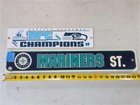 Seattle Sports Team Signs