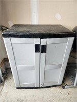 Suncast Plastic Storage Cabinet