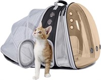 LAIRIES Expandable Cat Carrier Backpack, Backpack