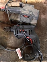 Skil Electric Drill and Handheld Belt Sander