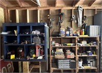 Wall of Assorted Tools and Parts