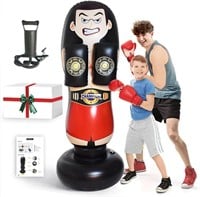 68-Inch Inflatable Punching Bag Toy