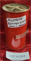 VTG. 1940 SEARS ALLSTATE FIRE EXTINGUISHER