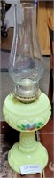 VASELINE GLASS KEROSENE LANTERN