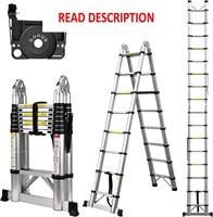 $160  16.5 Ft Alum Telescoping Ladder w/ Platform
