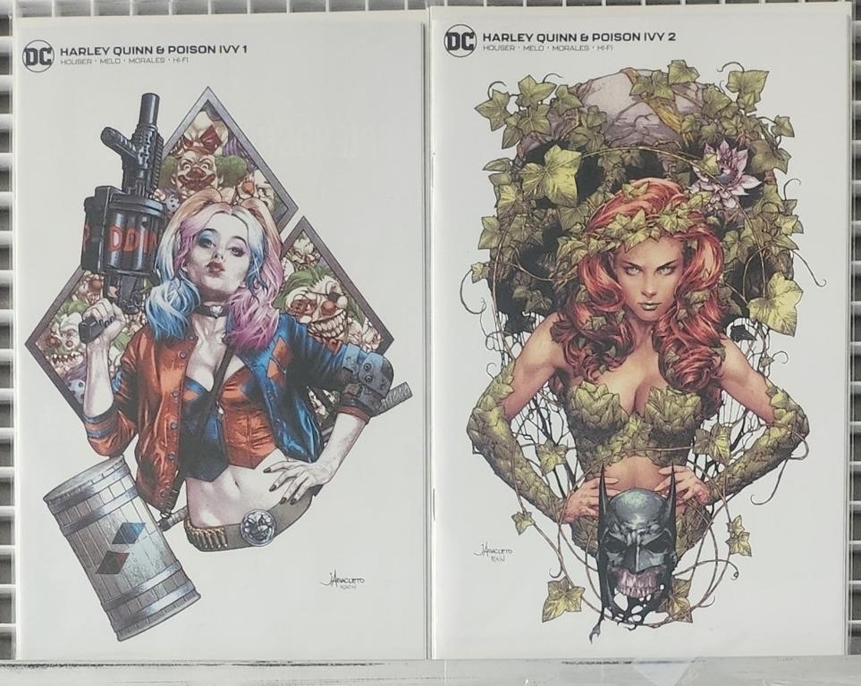EXx2: 2 Harley Quinn Poison Ivy #1(2019)CONNECTING