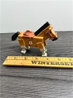 Minecraft Mini Figure Brown Horse 5" Poseable