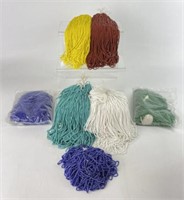 Selection of Colored Seed Bead Strands