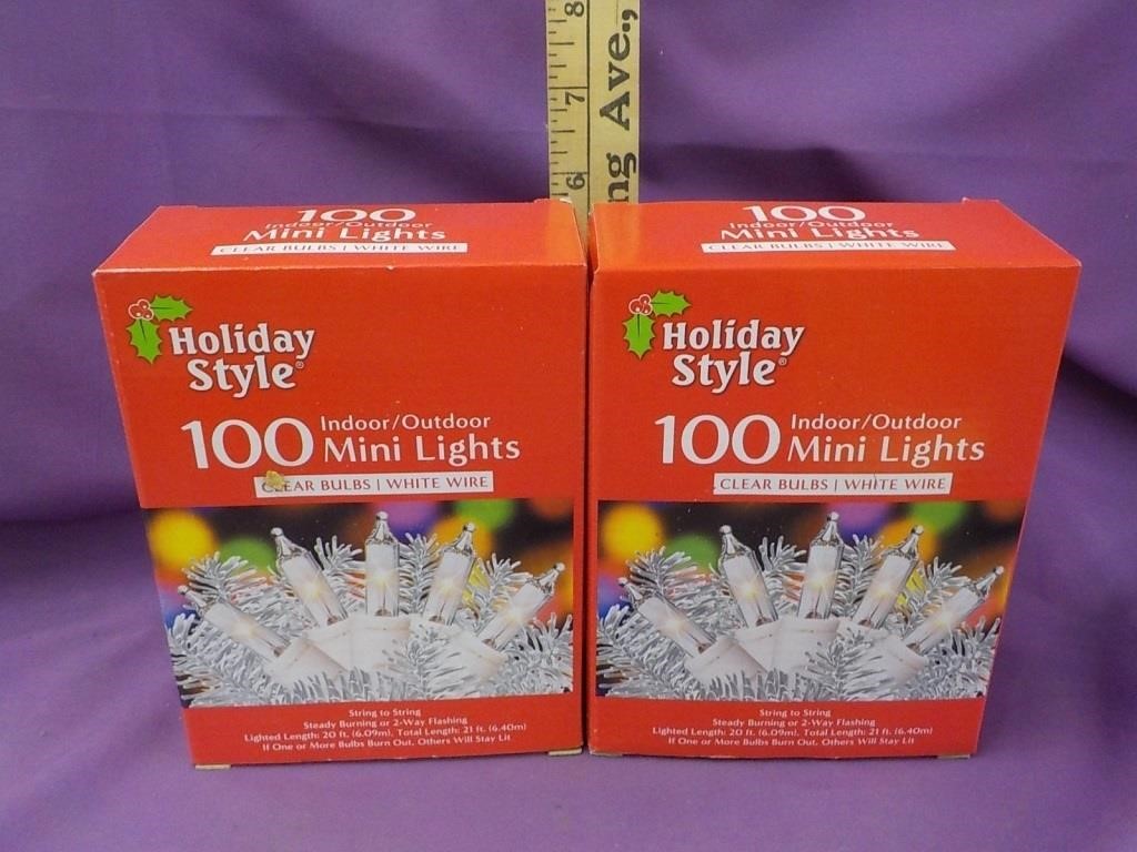 2 sets mini lights