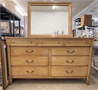 National Furniture Co. 9 Drawer Dresser