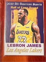 LeBron James Promotional Use Only Basketball Card
