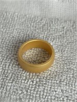 GOLDEN SILICONE BAND SIZE 12