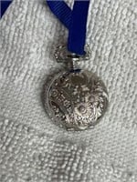 SMALL QUARTZ POCKET WATCH OR PENDANT 1.50 INCHES