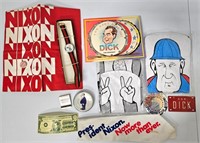 President Nixon Memorabilia - Watch, Bop Bags +