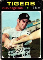 1971 Topps Baseball High #708 Russ Nagelson