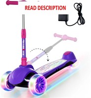 $130  Electric Scooter for Kids  3 Wheel  5MPH