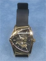 Gold Tone Forsining Mechanical Watch Works