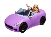 Barbie $26 Retail Blonde Doll and Convertible