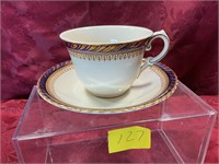 vintage Crown Ducal England cup and saucer