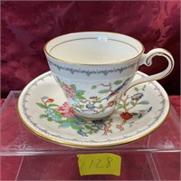 Vintage Ainsley, England, cup, and saucer