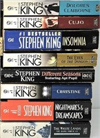 Stephen King Paperback Book Lot
