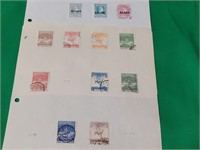 Vintage Greek Stamps - Samos &