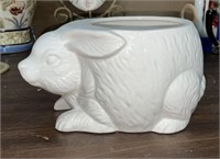 Japan Ceramic Rabbit Planter