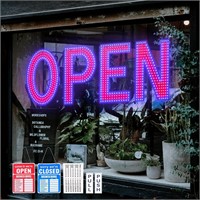 $110  40x14 LED Open Sign for Bars & Stores