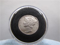 1942 Mercury Silver Dime