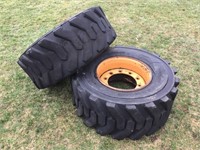 Set of Tires with rims