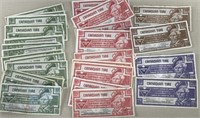 Lot of Canadian Tire Money