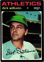 1971 Topps Baseball High #714 Dick Williams