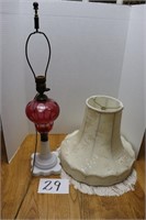 Cranberry Lamp #2