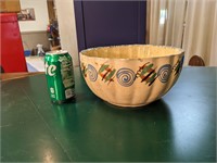VTG Hand-painted Pottery Bowl