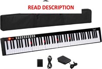 $110  GLARRY 88 Key Digital Piano w/Lighted Keys