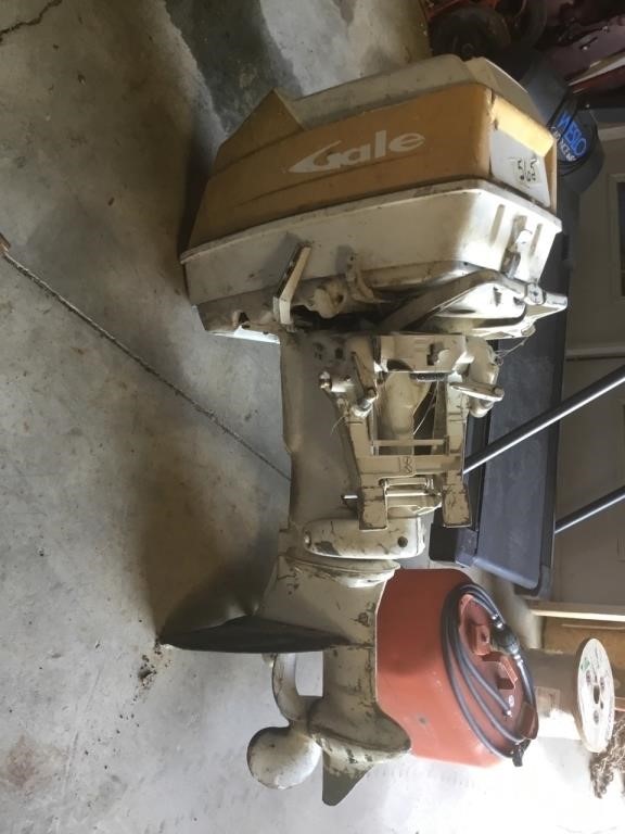 Vintage Gale OB Motor