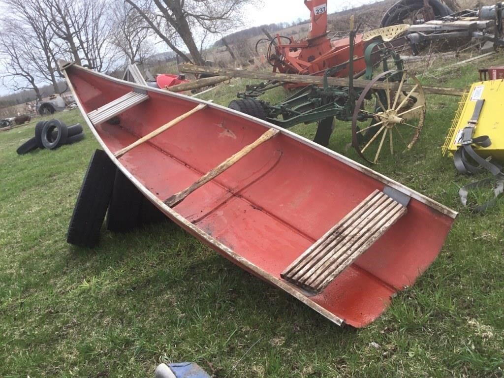 Cut off canoe