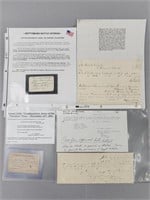 Original Passes, Signatures & Receipt
