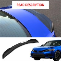 $90  2022-24 Honda Civic Spoiler Wing  Carbon Fibe