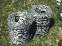 Barb wire spools