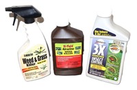 Atrazine herbicide & Spectracide insecticide