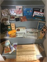 PAMPHLETS, STAMPS, BOOKS