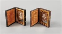 Ninth Plate Ambrotypes In Cases - Qty 2
